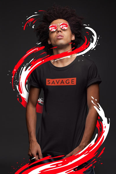 Savage Half Sleeve T-Shirt